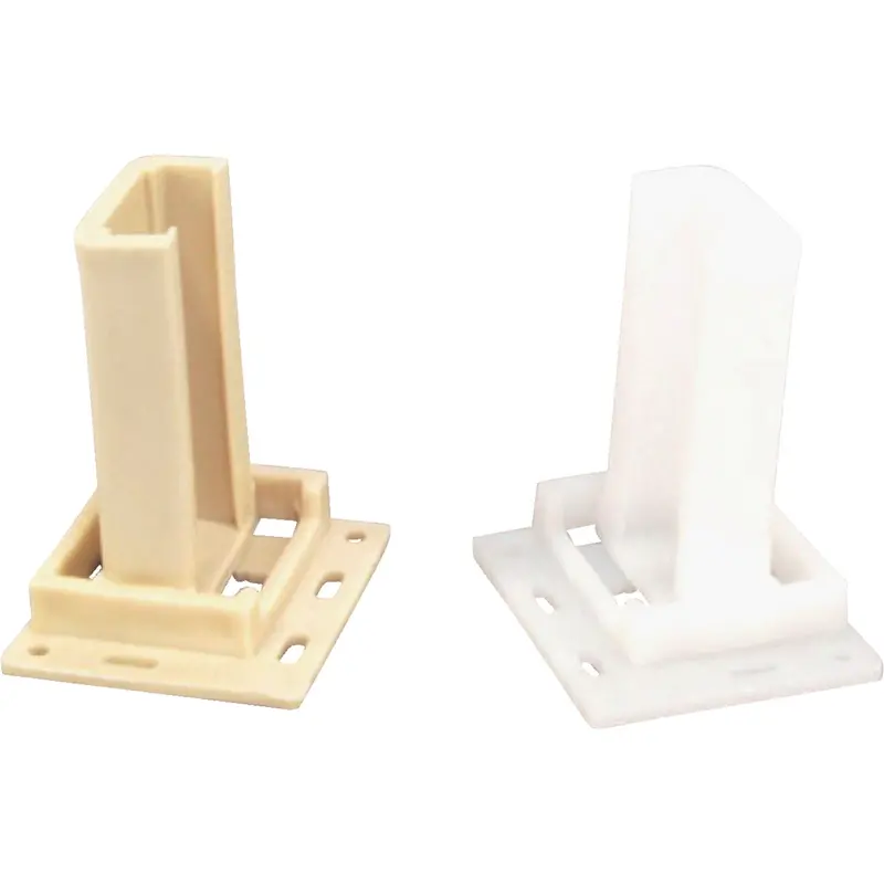 United States Hardware Plastic Rear Track Socket – 2-1/8 Inch, 2-Pack 1