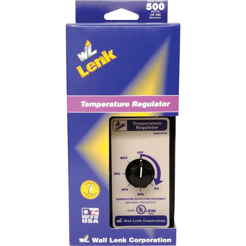 Wall Lenk Precision Temperature Control Regulator 1