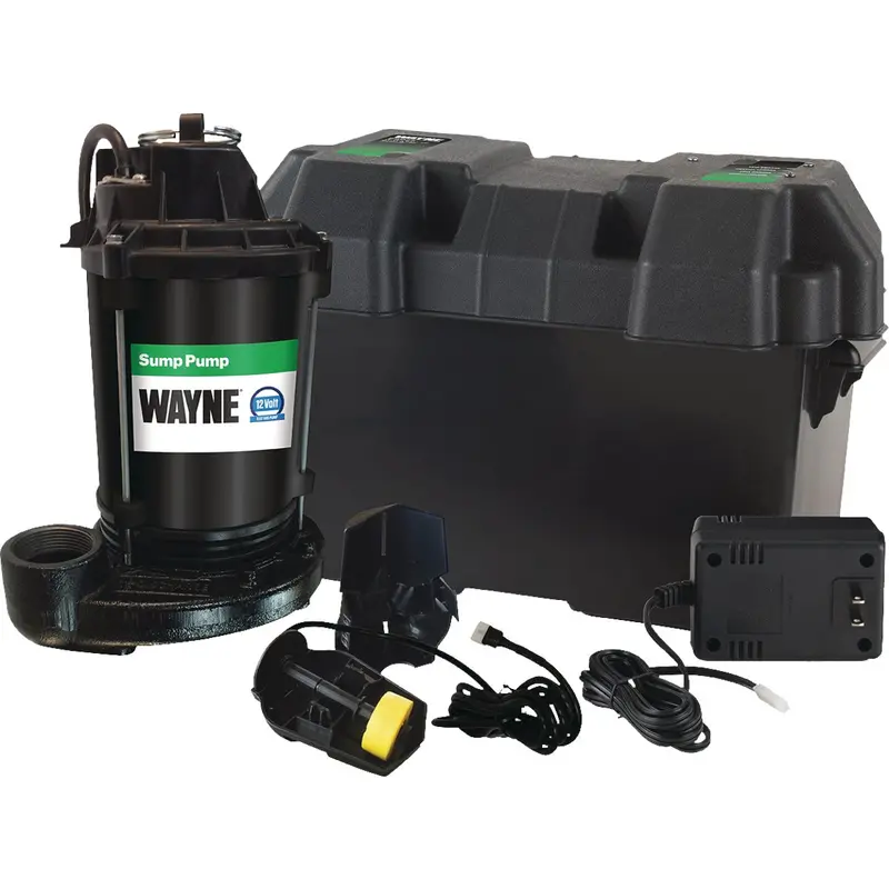 Wayne Emergency Battery Backup Sump Pump System 1