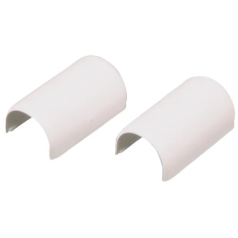 Wiremold Cordmate Pvc Connection Fitting – 9/16-Inch Width × 7/16-Inch Depth, White (2-Pack) 1