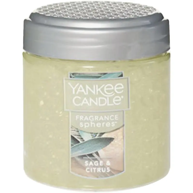 Yankee Candle Sage & Citrus Fragrance Spheres – 6 Oz Odor-Neutralizing Air Freshener 1